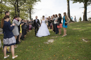 průchod špalírem