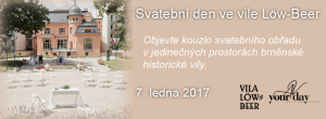 Svatební den ve vile 2017