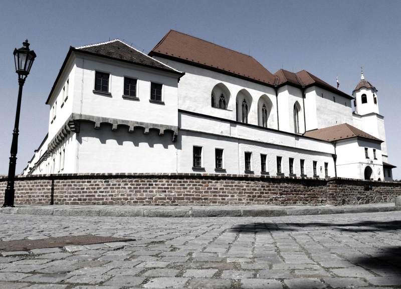 Špilberk Nádvoří hradu