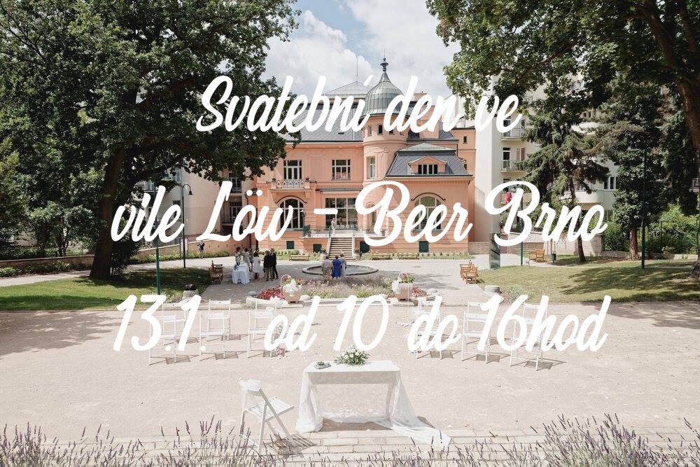 3.ročník Svatební den ve vile Löw Beer